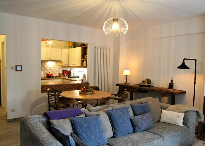 Cosy Gezellig App Met Aparte Gastenkamer Op 30Meter Van Strand Prive Garage